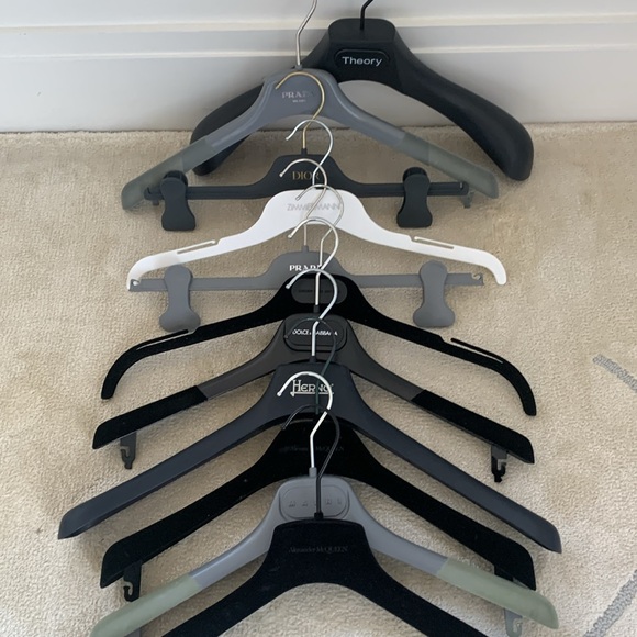Prada Other - Designer Hangers Lot Prada McQueen Marni Herno Dior Dries Dolce & Gabbana Theory